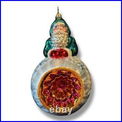 VERY RARE Christopher Radko Northern Light Nicholas Ornament