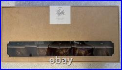 VHTF Pottery Barn MERCURY GLASS PUMPKIN STRING LIGHTS HALLOWEEN READ
