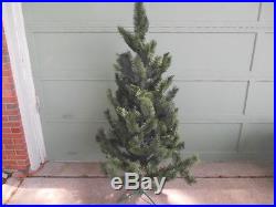 VINTAGE 6' ARTIFICIAL SCOTCH PINE BY AMERICAN CHRISTMAS TREE with TWISTED WIRES