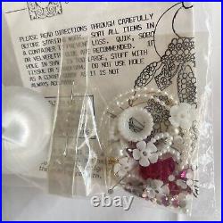 VINTAGE CHRISTMAS June Zimonick XMAS Ornament Bead Kit MARIETTA #389 NOS