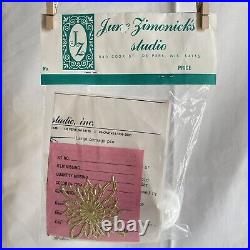 VINTAGE CHRISTMAS June Zimonick XMAS Ornament Bead Kit MARIETTA #389 NOS