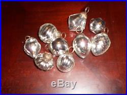 VINTAGE STYLE MECURY GLASS MINI ORNAMENTS 2 1/2 SET OF 20 PINK & SILVER NEW