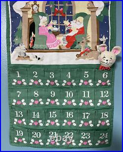 VTG Avon Count Down to Christmas Advent Calendar with Original Mouse