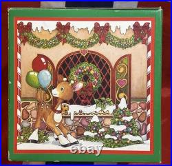 VTG Enesco North Pole Village Simon Outhouse Musical w Box Sandi Zimnicki 876879 VTG Enesco North Pole Village Simon Outhouse Musical w Box Sandi Zimnicki 876879
