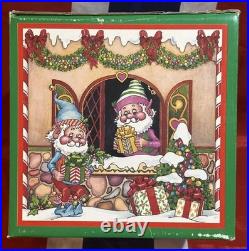 VTG Enesco North Pole Village Simon Outhouse Musical w Box Sandi Zimnicki 876879 VTG Enesco North Pole Village Simon Outhouse Musical w Box Sandi Zimnicki 876879