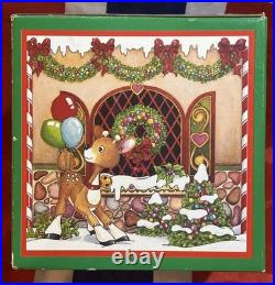 VTG Enesco North Pole Village Simon Outhouse Musical w Box Sandi Zimnicki 876879 VTG Enesco North Pole Village Simon Outhouse Musical w Box Sandi Zimnicki 876879