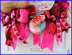 Valentine Wreath Gingerbread Valentine’s Day Wreath Sweets Love Cuteness
