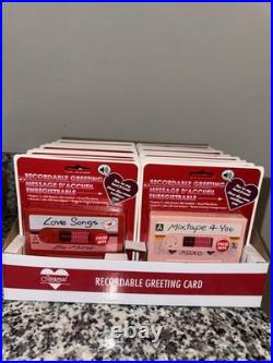 Valentines Day Mixtape Recordable Message Cassette Tape Red/ Pink (22 Total)