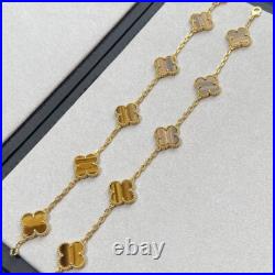 Van Cleef & Arpels Vintage Alhambra Bracelet Eye Tiger 5 Motifs Full Box