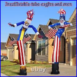VercanMonth 2 Pack 20FT Tall Patriotic Independence Day 4th of July Advertisi