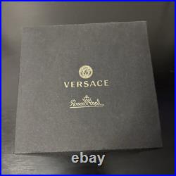 Versace Golden Medusa Snow Globe Glass Sphere Gold/Clear MPN 14498 403721