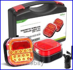 Versatile Wireless Towing Lights Magnetic or Screw Mount for Safe Travel