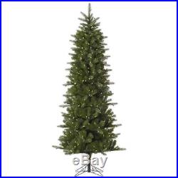 Vickerman 12 ft. Carolina Pencil Spruce Pre-lit Slim Christmas Tree, Warm White