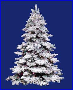 Vickerman 12′ x 92 Artificial Alaskan Flocked Christmas tree