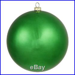 Vickerman 150mm Matte Xmas Green Commercial Shatterproof Christmas Ball Ornament
