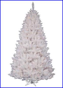 Vickerman 55 Sparkle White Spruce Artificial Christmas Tree with 300 Warm White