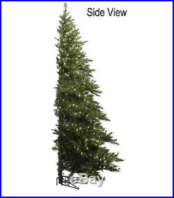 Vickerman 6.5′ Pre-lit Westbrook Pine Artificial Half Wall Christmas Tree