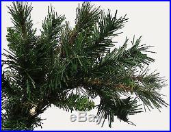 Vickerman 6.5' Pre-lit Westbrook Pine Artificial Half Wall Christmas Tree