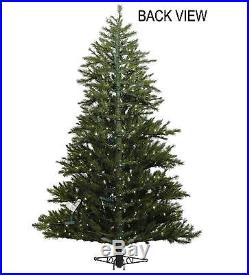 Vickerman 6.5' Pre-lit Westbrook Pine Artificial Half Wall Christmas Tree