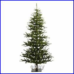 Vickerman 6′ Minnesota Pine Half Artificial Christmas Tree Unlit