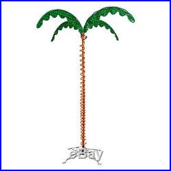Vickerman 7 ft. LED Rope Light Palm Tree, Orange, 7 ft