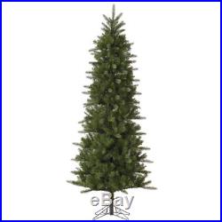 Vickerman Carolina Pencil Spruce Slim Christmas Tree, Unlit, 12 ft