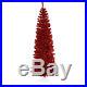 Vickerman Co. Pencil 5.5' Red Artificial Christmas Tree with 250 Red Lights
