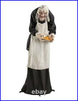 Victorian Trading Co Hagatha Christie Witch Life Size Animated Halloween Figure