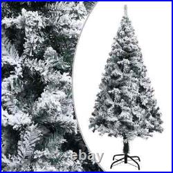 VidaXL Artificial Christmas Tree with LEDs&Flocked Snow Green 70.9 ZN