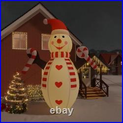 VidaXL Christmas Inflatable Snowman with LEDs 248