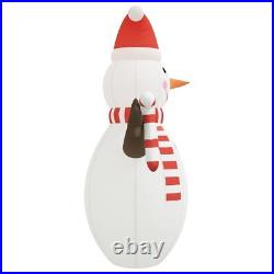 VidaXL Christmas Inflatable Snowman with LEDs 248