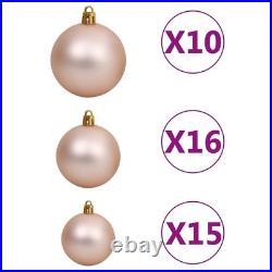 VidaXL Christmas Tree White PE (Polyethylene), steel, plastic Large