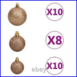 VidaXL Christmas Tree White PE (Polyethylene), steel, plastic Large