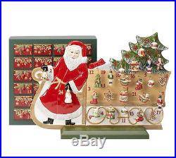 Villeroy&Boch Christmas Toys Memory Adventskalender Schlitten + Weihnachtsmann