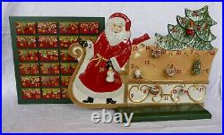 Villeroy Boch Christmas Weihnachten Adventskalender Schlitten Santa Anhänger NEU