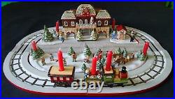 Villeroy & Boch Toys Village Bahnhof kpl. Weihnachten train station Christmas