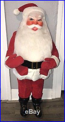 Vintage 1950s Santa Claus 40 Store Display Christmas EXCELLENT Window Rare