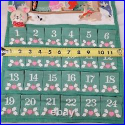Vintage 1980s Avon Countdown to Christmas Advent Calendar WithOriginal Mouse