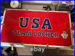 Vintage 1983 Joshua Enterprises USA Team Locker Trunk Limited Edition