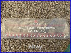 Vintage 1987 AVON Countdown To Christmas Advent Calendar-Mouse and Original Bag