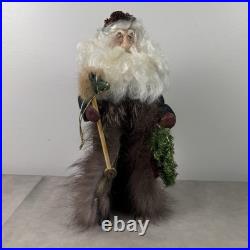 Vintage 1988 J. Schaffer Santa Claus Figurine Father Christmas Artist Signed #21