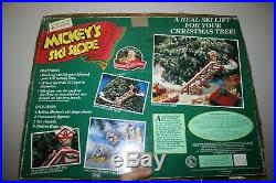 Vintage 1993 Mickey's Disney Ski Slope by Mr. Christmas Holiday Electric