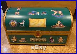 Vintage 1994 Santa’s Musical Toy Chest 5 Animated Musicians Play 35 Christmas