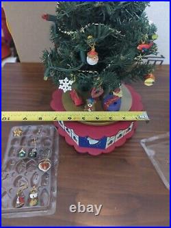 Vintage 1996 AVON Christmas is Coming Musical Advent Christmas Tree Tested Works