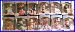 Vintage 1999 Enesco-CVS Rudolph & Island of Misfit Toys Ornament Set 12 Pieces
