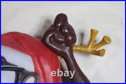 Vintage 2000 LARGE Tasmanian Devil TAZ Reindeer Blow Mold Yard Decor WORKS