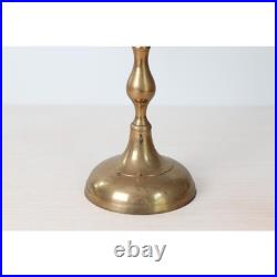 Vintage 5-Arm Brass Candelabra with Rope & Tassel Detail, Tapered-Candle Holder Vintage 5-Arm Brass Candelabra with Rope & Tassel Detail, Tapered-Candle Holder