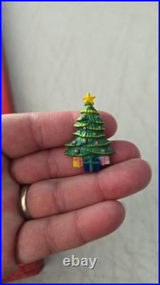 Vintage Advent Christmas Tree Magnetic Wooden NOT COMPLETE READ