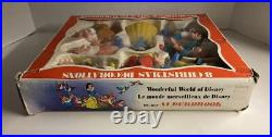 Vintage Alderbrook Snow White And The Seven Dwarfs Hanging Christmas Ornaments