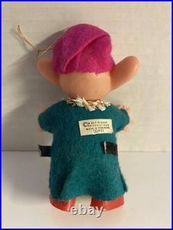 Vintage Alderbrook Snow White And The Seven Dwarfs Hanging Christmas Ornaments